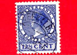 OLANDA - Usato - 1928 - Regina Guglielmina, Tipo Veth - Queen Wilhelmina (1880-1962) - 12 ½ - Used Stamps