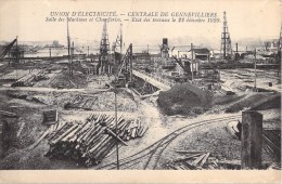 UNION D´ELECTRICITE - Centrale De Gennevilliers, Salle Des Machines 22/12/1920 - Gennevilliers