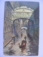 CPA Illustrée Guerinoni - Venezia (Italia) - Ponte Dei Sospiri - Guerinoni