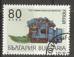 Bulgaria 1997  Centenary Of Diesel Engine  (o)  Mi.4300 - Oblitérés