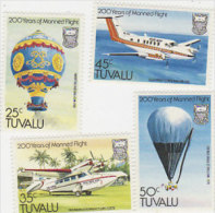 Tuvalu 1983 First Manned Flight Bicentenary MNH - Tuvalu