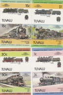 Tuvalu 1984 Trains Part 3 Set  MNH - Tuvalu (fr. Elliceinseln)