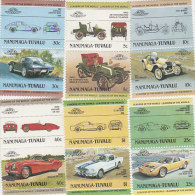 Tuvalu Nanumaga 1984 Automobiles Set  MNH - Tuvalu