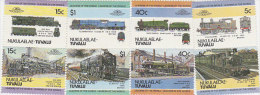 Tuvalu Nukulaelae 1984 Locomotives Set  MNH - Tuvalu (fr. Elliceinseln)