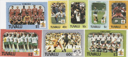 Tuvalu 1986 World Cup Set  MNH - Tuvalu