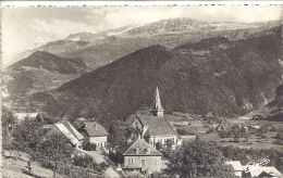 38 - Allemont : L' Eglise Et Les Grandes Rousses - Allemont