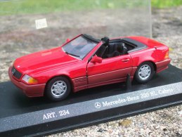 SOLIDO - MERCEDES SL 320   Avec Sa  Boite Scala 1/43 - Solido