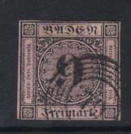 R896 - BADEN 1851, Il 9 Kr  Lilla N. 4 - Used