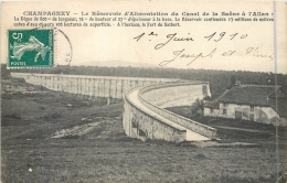 70 CHAMPAGNEY - Le Réservoir D'Alimentation Du Canal De La Saône à L'Allan - Andere & Zonder Classificatie