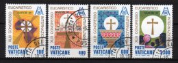 VATICANO - 1985 YT 779/782 USED CPL - Used Stamps