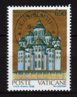 VATICANO - 1988 YT 838 USED - Usados