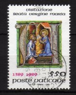 VATICANO - 1989 YT 849 USED - Used Stamps