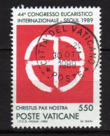 VATICANO - 1989 YT 860 USED - Usados