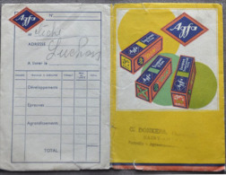 Agfa Isochrom - 1 Pochette RV De Developpement Pour Rangement Negatif Et Papier - RARE - Zubehör & Material