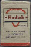 Kodak - 1 Pochette RV De Developpement Pour Rangement Negatif Et Papier - RARE - Material Y Accesorios