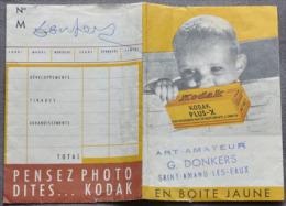 Kodak En Boite Jaune - 1 Pochette RV De Developpement Pour Rangement Negatif Et Papier - RARE - Matériel & Accessoires