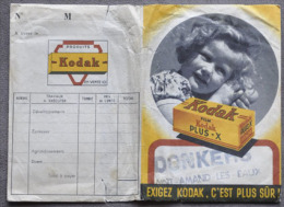 Kodak - C'est Plus Sur - Fille - 1 Pochette RV De Developpement Pour Ra Ngement Negatif Et Papier - RARE - Zubehör & Material