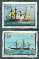 31K50 / 1971 Michel 1690/91 TAG DER BRIEFMARKE SHIP ** MNH CUBA KUBA - Neufs