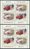 ROMANIA/Rumänien, EUROPA 2013 "The Postman Van" Set Of 2 Minisheets** - 2013