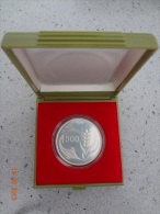 Cyprus 1981 World Food Day 500 Mils Silver Coin With CASE UNC - Chipre