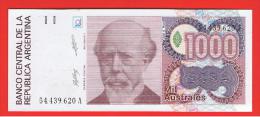 ARGENTINA  -  1000 Australes ND  SC  P-329 - Argentinien