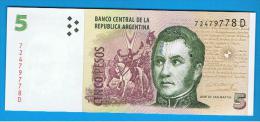 ARGENTINA  -  5 Pesos ND  SC  P-354 - Argentine