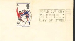1966 Grande Bretagne Football Calcio Coupe Du Monde Coppa Del Mondo  World Cup  Sheffield - 1966 – Engeland