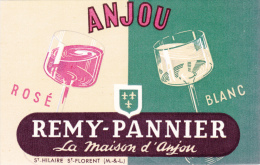 BUVARD VIN D' Anjou ALCOOL @  REMY - PANNIER Saint Hilaire Saint Florent (dpt 49) - V