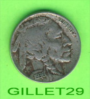 COINS, U.S.A. - 5 CENTS, BUFFALO, 1936 - LIBERTY - 1913-1938: Buffalo