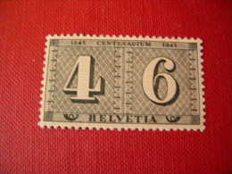 TIMBRE  SUISSE YVERT N°384** - Neufs