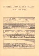 DDR / GDR - ETB 2/89 (b399)- - 1st Day – FDC (sheets)