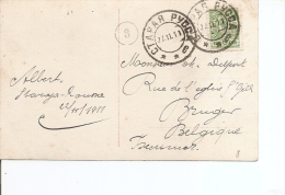 Russie ( Carte Postale De 1911 Vers La Belgique à Voir) - Covers & Documents