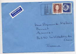 1999--Lettre De Suède Pour La France (La Villedieu Du Clain-86) - Storia Postale