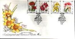 CISKEI, 1988 , Protective Plants,,  Mint First Day  Cover,  FDC 1.25 - Ciskei