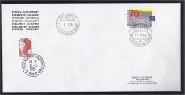 PAYS-BAS NIEDERLANDE HOLLAND FILATELISTISCHE DIENST GRONINGEN 1984 CONSEIL DE L´EUROPE  FDC ?? Ex. - Briefe U. Dokumente