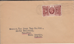Great Britain Scott #228 1 1/2p George V Silver Jubilee - Storia Postale