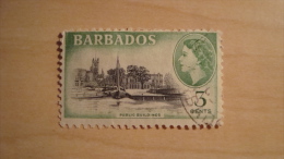 Barbados  1953  Scott #237  Used - Barbados (...-1966)