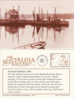 Postcard FALMOUTH Harbour 1912 Fishing Boats Carrick Roads Nostalgia Repro - Falmouth