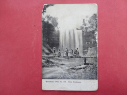 Minnehaha Falls In 1860 Note Costumes 1907 Cancel    Ref 971 - Other & Unclassified