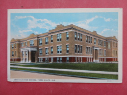 Terre Haute In  Garfield High School Not Mailed     Ref 971 - Otros & Sin Clasificación