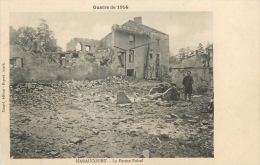 54 HARAUCOURT GUERRE DE 1914 LA FERME POIREL ECRITE EN 1915 EDITION XENARD - Andere & Zonder Classificatie