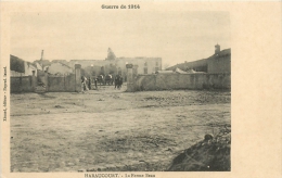 54 HARAUCOURT GUERRE DE 1914 LA FERME BEAU ECRITE EN 1915 EDITION XENARD - Autres & Non Classés