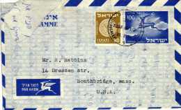 472- Aereograma Jerusalem 1955, Israel - Airmail