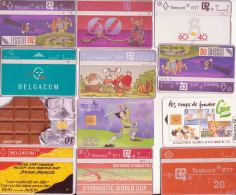 LOT DE 12 Télé Cartes RTT - Otros & Sin Clasificación