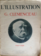 Revue - L'illustration - Clemenceau 1841-1929 - Francés