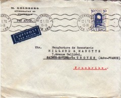 Y&T N° 354 Seul Sur Lettre - Storia Postale