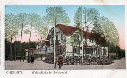 Chemnitz Waldschanke Im Zeisigwald 1905 Postcard - Chemnitz