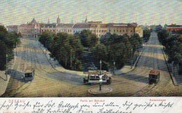 Dessau Partie Am Bahnhof Tram 1905 Postcard - Dessau