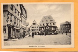 Ahrweiler Hotel Restaurant Marktplatz 1910 Postcard - Bad Neuenahr-Ahrweiler