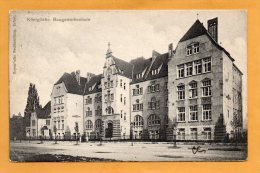 Erfurt Kongl. Baugewerkschule 1905 Postcard - Erfurt